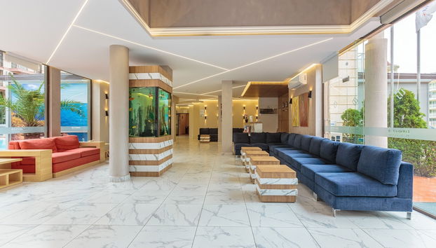 Sitzecke in der Lobby