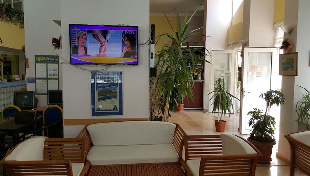 Sitzecke in der Lobby