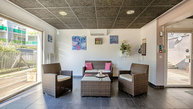 Sitzecke in der Lobby