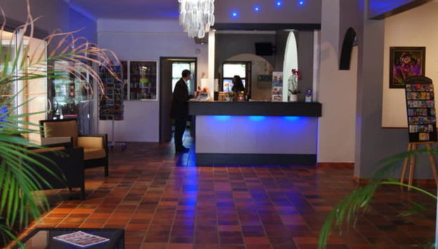 Sala de estar do lobby