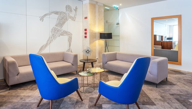 Sitzecke in der Lobby