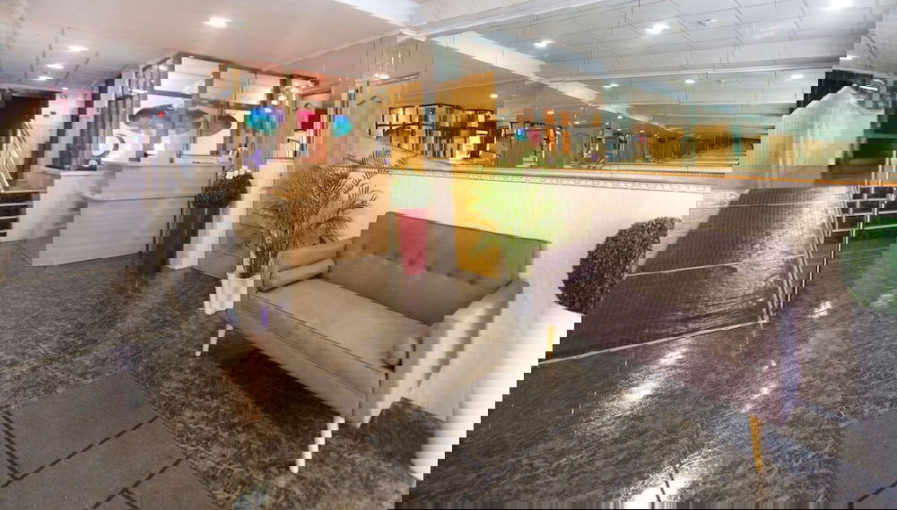 Sitzecke in der Lobby