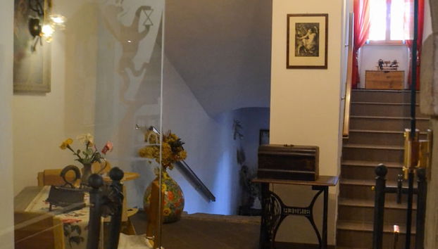 Interior entrance
