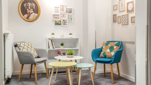 Sitzecke in der Lobby