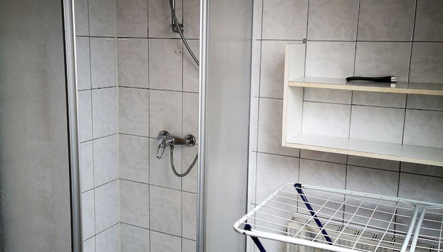 Duche na casa de banho
