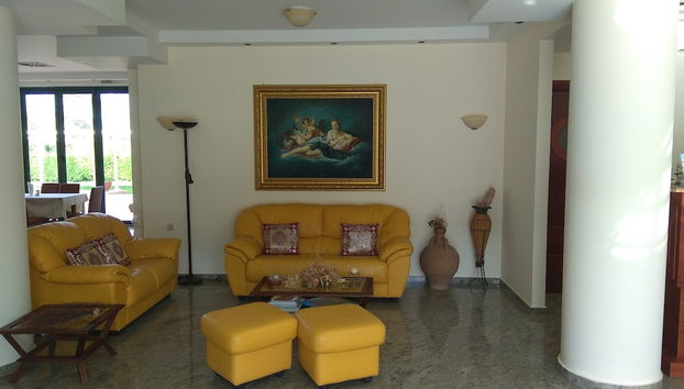 Sitzecke in der Lobby