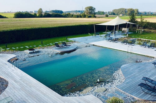 Photo 10 - Nice Cottage in a Castle-farm in Ohey With Swimming Pond