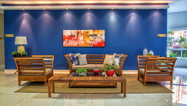 Zona de estar del vestíbulo