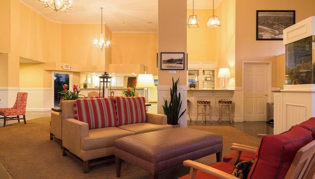 Lobby sitting area