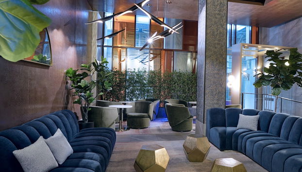 Sitzecke in der Lobby