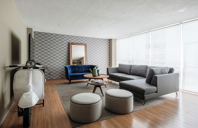 3BR Polanco Condo -elevator -parking-washer/dryer - Foto 16