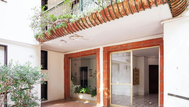 Interior entrance
