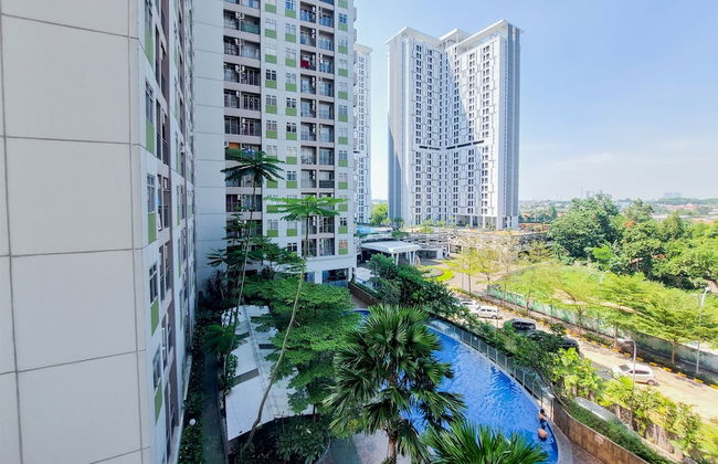 Comfy And Warm Studio Serpong Greenview Apartment - Photo 8