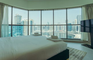 Photo 2 - Bay Gem With Panoramic Burj Khalifa and Canal View