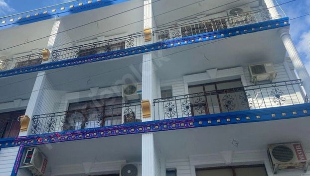 Fassade der Unterkunft