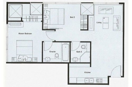 Foto 11 - Serviced 2 Bed Scenic Sky Villas