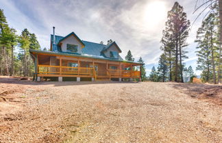 Photo 1 - Private Ski-out Angel Fire Cabin: Wraparound Porch