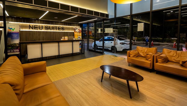 Sitzecke in der Lobby