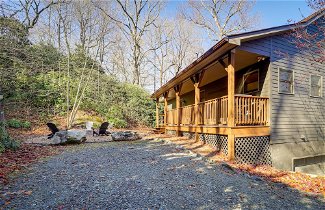 Photo 1 - Blowing Rock Escape w/ Covered Deck & Fire Pit