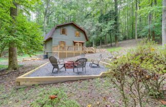 Photo 1 - Wooded Blue Ridge Cabin: 2 Decks, Fire Pit