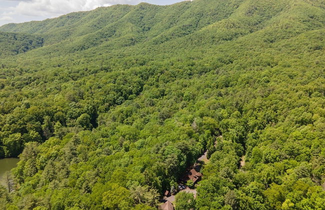 Tree Top Lodge - Gorgeous Lake Cabin With Hot Tub & Magnificent Views Of Forests And Mountains! 3 Bedroom Cabin by Redawning - Photo 22