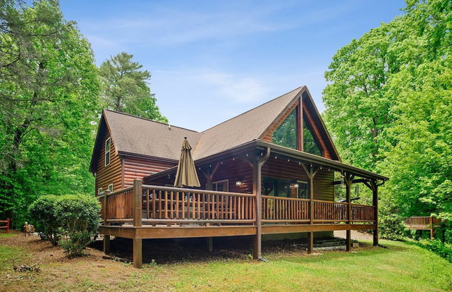 Tree Top Lodge - Gorgeous Lake Cabin With Hot Tub & Magnificent Views Of Forests And Mountains! 3 Bedroom Cabin by Redawning - Photo 59