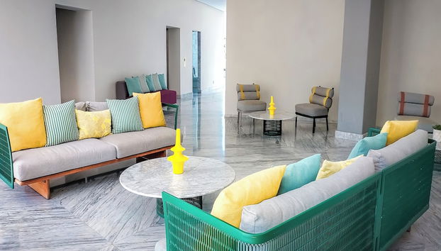Sitzecke in der Lobby