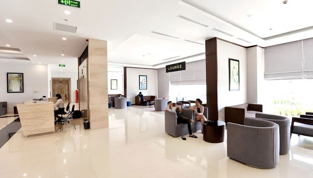Sala de estar do lobby