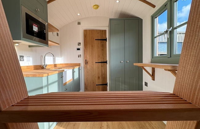 Luxury Shepherds Hut Near Glamorgan Coast - Foto 9