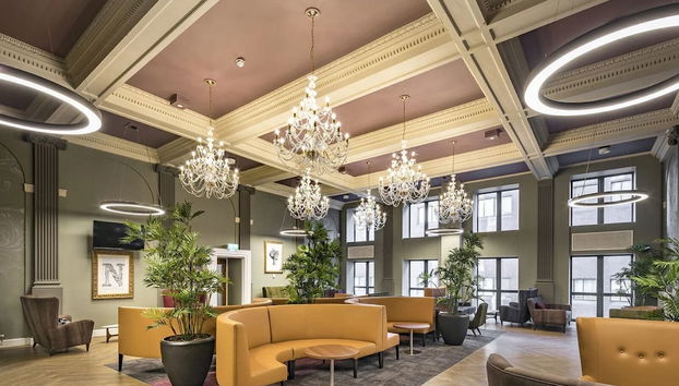Sitzecke in der Lobby