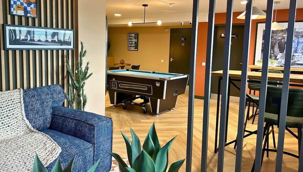 Sala de estar do lobby