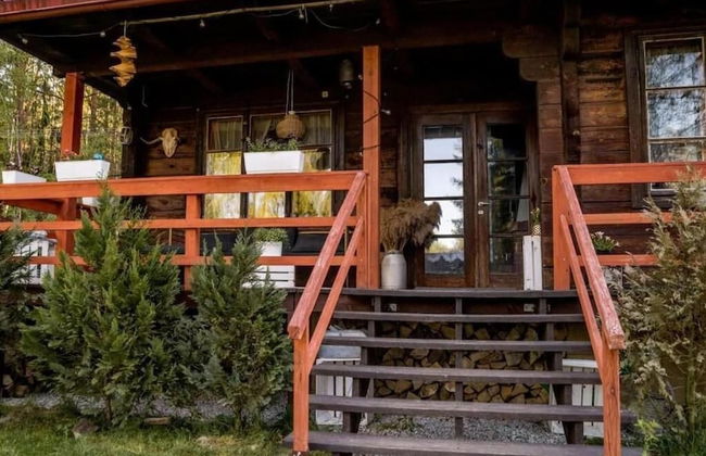 In The Woods Lodge With hot tub Inside Puszcza Knyszyśnka - Two-bedroom Villa - Foto 30