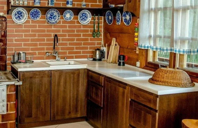In The Woods Lodge With hot tub Inside Puszcza Knyszyśnka - Two-bedroom Villa - Foto 23