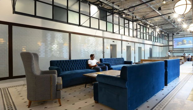 Sitzecke in der Lobby