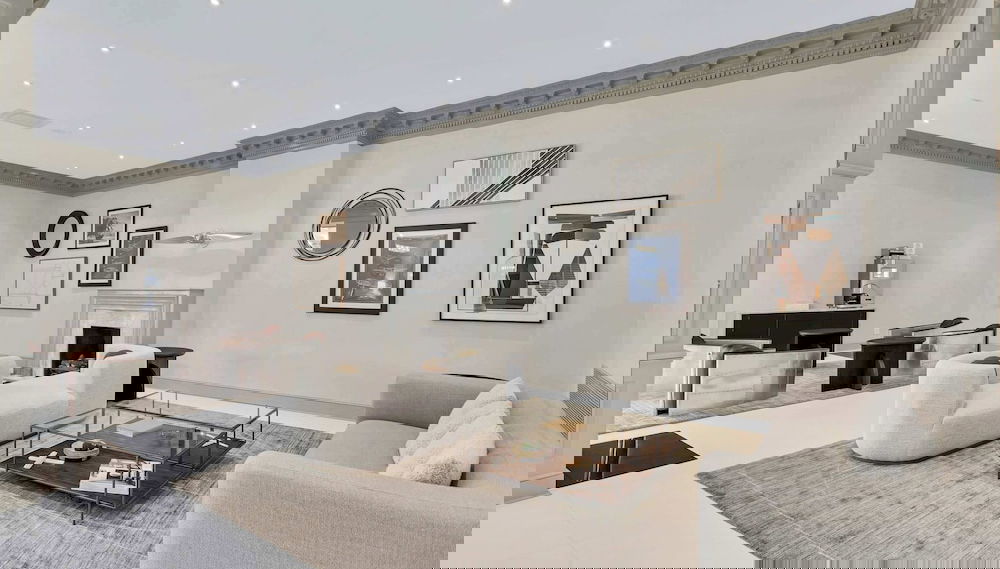 Sala de estar do lobby