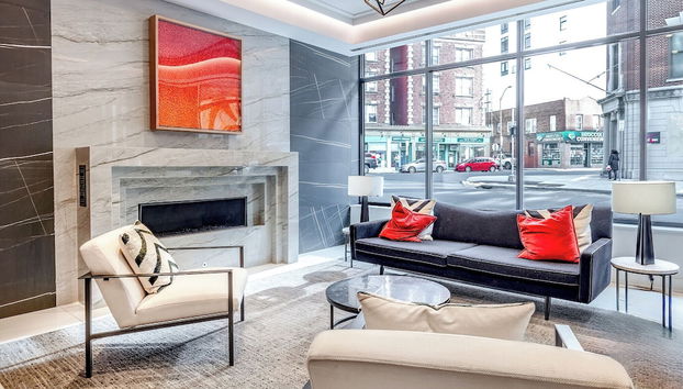 Sitzecke in der Lobby