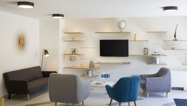 Sitzecke in der Lobby
