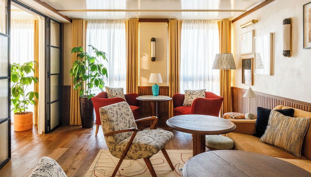 Sitzecke in der Lobby