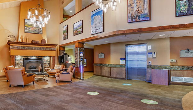 Sitzecke in der Lobby