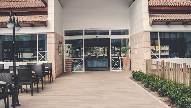 Interior entrance