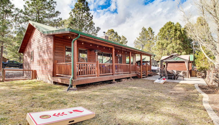 Photo 1 - Overgaard Cabin w/ Private Deck, Grill & Fire Pit