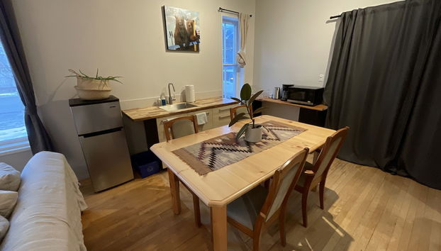 Essbereich im Zimmer