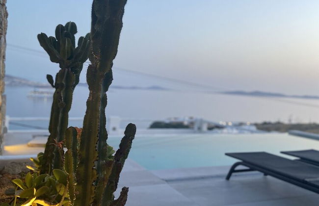 Mykonian Luxury Villa Azure w View Pool - Foto 36