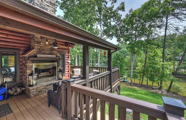 Waterfront 1-acre Private Dock, Hot Tub, Firepit Bankhead Lodge by Avantstay - Foto 42