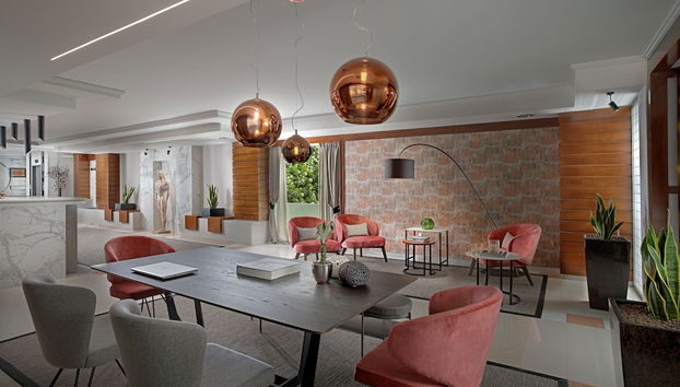 Sitzecke in der Lobby