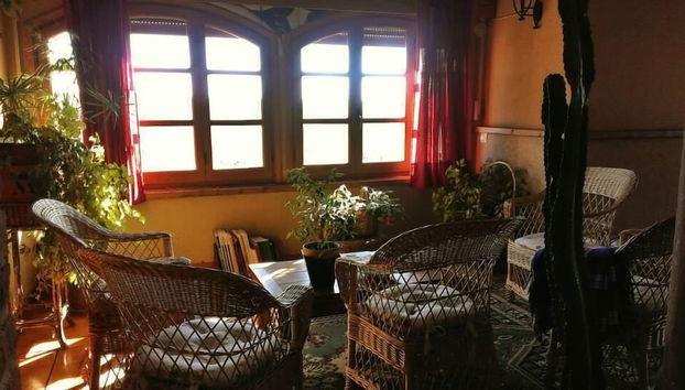 Sala de estar do lobby