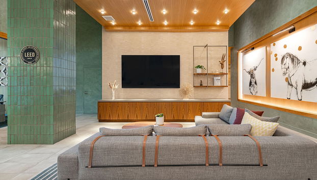 Sala de estar do lobby