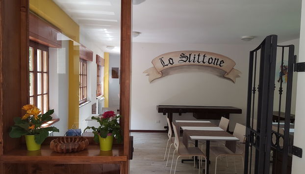 Interior entrance
