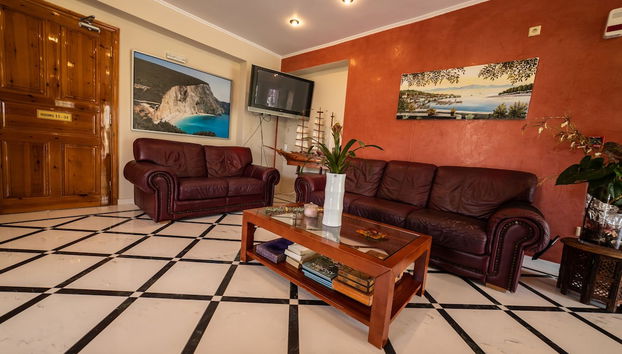 Sitzecke in der Lobby