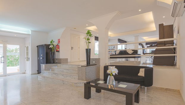 Sala de estar do lobby